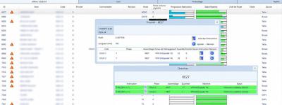 Interface V-STEEL : suivi de production, recherche d'imbrication et calcul du poids carbone par affaire